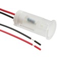 QS123XXW12 - INDICATOR 12MM FIXED WH 12V WIRE