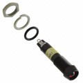 6092122330F - LED 9MM PMI R 12V BLK HS W GASKT