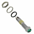 6092212330F - LED 9MM GREEN PMI W GASKET
