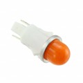 1090QA3-28V - INDICATOR INCAND AMBER PANEL MNT