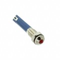 SSI-LXW06DNS-I12V - LED IND M6 PNL MT RED 12V IP67
