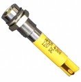 Q6R1CXXY12E - INDICATOR 12V 6MM RECESSED YEL