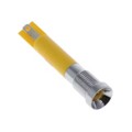 Q8R1CXXY12 - INDICATOR 12V 8MM RECESSED YLW