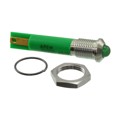Q8P1CXXG12 - INDICATOR 12V 8MM PROMINENT GRN