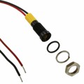 Q6R3BXXY24E - LED PANEL MOUNT INDICATOR YLW