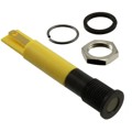 Q8F1BXXHY24E - 8MM FLSH BLK CHRM HYP YLW 24VDC