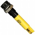 Q6R1BXXY12E - INDICATOR 12V 6MM RECESSED YEL