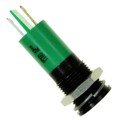 Q14F1BXXG110E - INDICATOR 110V 14MM FLUSH GREEN
