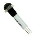 Q6P1BXXW12E - INDICATOR 12V 6MM PROMINENT WHT