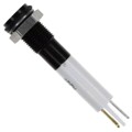 Q6F1BXXW12E - INDICATOR 12V 6MM FLUSH WHITE