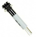Q8F1CXXW12E - INDICATOR 12V 8MM FLUSH WHITE