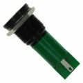 Q16F1BXXG12E - INDICATOR 12V 16MM FLUSH GREEN