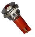 Q19P1CXXR110E - INDICATOR 110V 19MM PROM RED