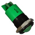Q22P1BXXG12E - INDICATOR 12V 22MM PROMINENT GRN