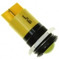 Q22P1BXXY12E - INDICATOR 12V 22MM PROMINENT YEL