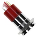 Q22F1CXXR24E - INDICATOR 24V 22MM FLUSH RED