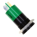 Q22F1BXXG12E - INDICATOR 12V 22MM FLUSH GREEN