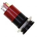 Q22F1BXXR24E - INDICATOR 24V 22MM FLUSH RED