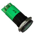 Q22F1BXXG110E - INDICATOR 110V 22MM FLUSH GREEN