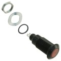 PM5-A17R28V - PANEL MOUNT ASSEMBLY RED, 12.7MM