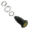 PM5-A17Y28V - PANEL MOUNT ASSEM YELLOW, 12.7MM