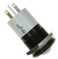 Q22P1BXXW12E - INDICATOR 12V 22MM PROMINENT WHT