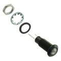PM5-A5W12V - PANEL MOUNT ASSEM 6.35MM WHITE