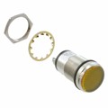 5561703324F - LED 1" FLAT YEL LED PMI 12V C1D2