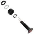 PM5-A12R12V - PANEL MOUNT ASSEM RED, 6.1MM