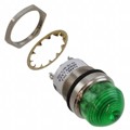 5563605324F - LED 1" DOME GRN PMI 125V C1D2