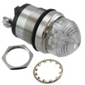 5563003304F - LED PNL MT 1" 12V WT DOME WHT