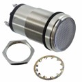 5561805304F - LED PNL MT 1" 125VAC WT FLAT BLU