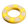 QH19057YC - 19MM HALO YLW BODY FROSTED LENS