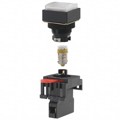 M22-CW-24A - PILOT LIGHT SQUARE WHT 24VAC/DC