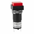 KB01KW01-12-CC - SW PB ILLUM SQ RED SOLDER MOUNT