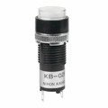 KB02KW01-6B-JB - SW IND PB RND WHTE LED WHITE CAP