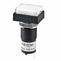 KB03KW01-6B-JB - SWITCH IND PB RECT WHITE LED