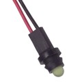 SSI-RM3091YD-150 - LED 3MM YEL 6"LDS REAR PANEL MNT
