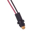 SSI-RM3091SOD-150 - LED 3MM SUP ORNG 6"LDS REARPNLMT