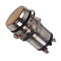 5561705304 - LED PNL MT 1" 125VAC WT FLAT YEL