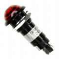 6161132140F - LED PANEL MNT 16MM RED 24VDC