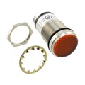 5561305304F - LED PNL MT 1" 125V WT FLAT YEL