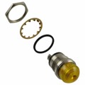 5563304304F - LED PNL MT 1" DOME YELLOW