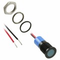 Q14F3BXXHB110E - LED PMI FLUSH 110VAC BLUE