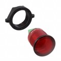 CNX722C20012B - LED 22MM RED 12V SCREW BLK