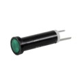 44-NWG12H-CGO - PMI LED .250" FLUSH 12VDC GREEN