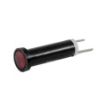 44-NWR24HD-CRO - PMI LED .250" FLUSH 24VDC RED