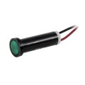 44W-BCG5H-NGO - PMI LED .250" FLUSH 5VDC GREEN