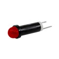 46-BCR5H-NRO - PMI LED .250" HI-DOME 5VDC RED