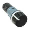 45-2P02.1E10.000 - POTENTIOMETER BLACK ROUND LEVER